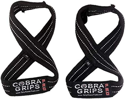Deadlift Straps Figure 8 Loop Lifting Straps The #1 Choice for Power Lifters weightlifters workout Enthusiasts