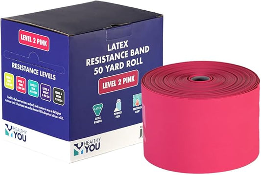Healthy You® Latex Resistance Exercise Band 50 Yard