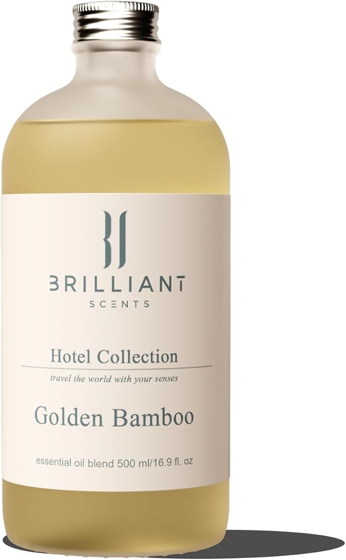 Golden Bamboo Scent | Green Bamboo, Cucumber, Bergamot, Melon | Inspired by: Trump Towers | Luxury Home & Business Scent | Fragrance Oil | 120ML