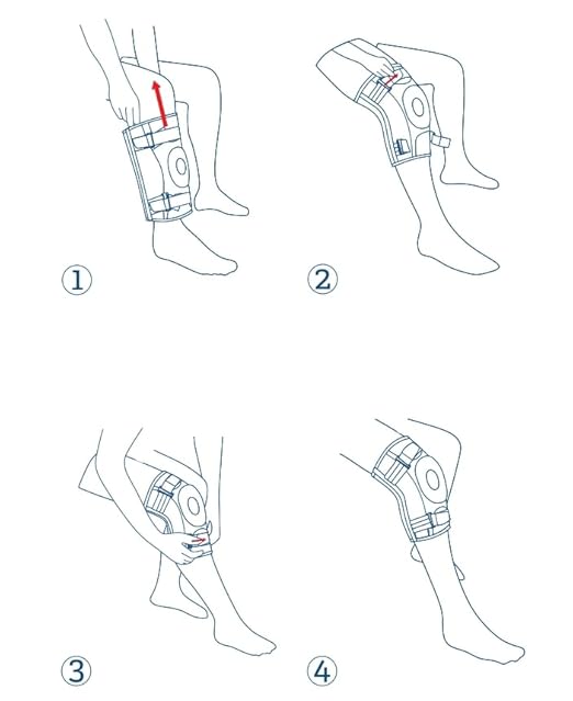 NEENCA Professional Knee Brace, Adjustable Hinged, with Removable Side Stabilizers, Strong Stability for Joint Pain Relief, Arthritis, Meniscus Tear, ACL, PCL, Runner, Sports