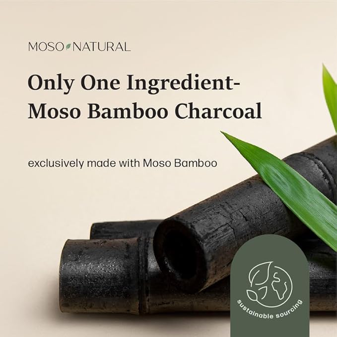 Moso Natural Air Purifying Bag 300g (10.58oz) Premium Bamboo Charcoal Odor Absorber for Home & Pet, Closet Odor Eliminator & Small Room Deodorizer, Charcoal Bags Last 2 Years, Unscented (5 Pack)