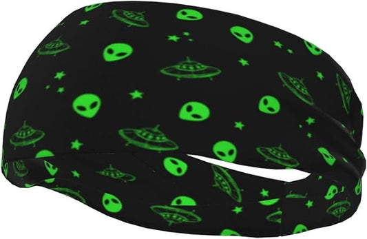 Sports Headband Moisture Wicking Sweatband for Men Women Running Cycling Yoga Fitness Workout