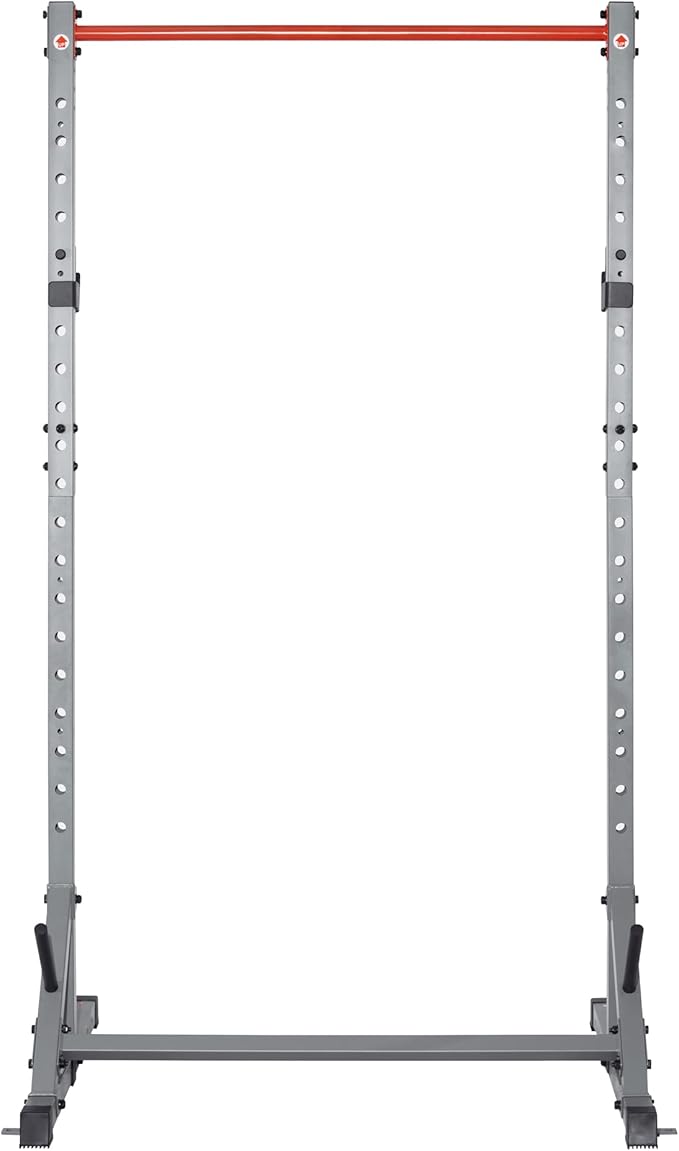 Sunny Health & Fitness Multifunctional Strength Training Home Gym – Complete Workout Equipment with Training Attachments, Optional Squat Stand, Power Rack Cage, Adjustable Incline Bench