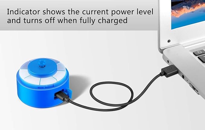 VOLTRX Premium Electric Protein Shaker Bottle, Made with Tritan - BPA Free - 24 oz Vortex Portable Mixer Cup/USB C Rechargeable Shaker Cups for Protein Shakes