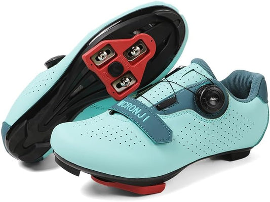 Cycling Shoes, Unisex Delta Cleats Compatible, Indoor Peloton and Outdoor Road Bike Shoes for Men and Women