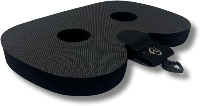 Godfrey Booster Rowing Boat Seat Pad for Men & Women - Anti-Slip Rower Pad for in-Boat, Concept2, Water Rowers & Rowing Machines