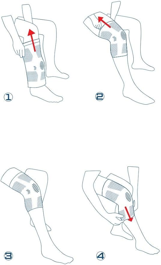 NEENCA Compression Leg Sleeve - Long Knee Sleeve, Ultra-thin Leg Sleeve with Graphene Ions Infused Fabric for Knee Pain Relief, Swelling, Arthritis, Poor Circulation, Runner, Sports - FSA/HSA Approved