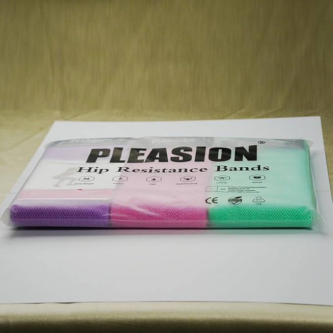 Fabric Resistance Bands for Working Out, 5 Levels Booty Bands for Women Men, Cloth Workout Bands Resistance Loop Exercise Bands for Legs Butt at Home Fitness, Yoga, Pilates