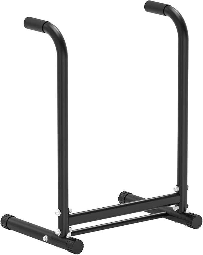 RELIFE REBUILD YOUR LIFE Dip Station Functional Heavy Duty Dip Stands Fitness Workout Dip bar Station Stabilizer Parallette Push Up Stand