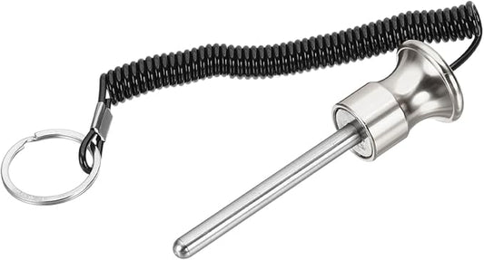 PATIKIL Weight Stack Pin, Magnetic Gym Selector Pin Universal Weight Stack Replacement with Pull Rope for Home Commercial