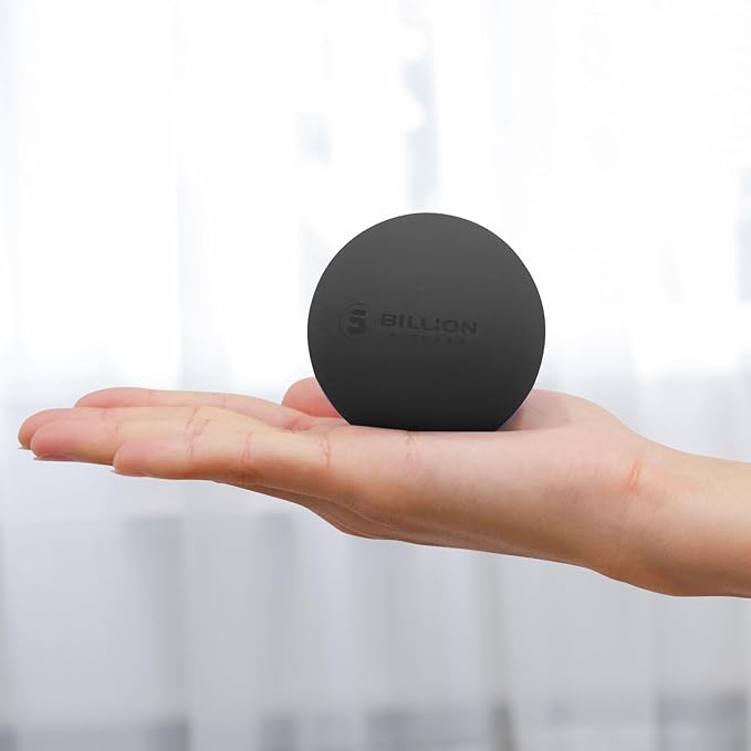 Massage Lacrosse Balls for Myofascial Release, Peanut Massage Ball, Mobility Ball for Physical Therapy - Deep Tissue Massage Tool for Trigger Point Therapy, Muscle Relaxer,Yoga Therapy