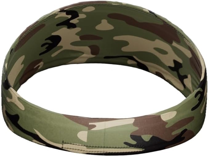 40+ Designs! Unisex Headband/Sweatband. Best for Sports, Fitness, Working Out, Yoga. Tapered Design