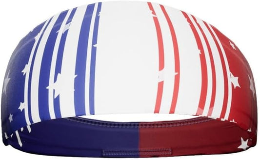 Unisex Headband/Sweatband. Best for Sports, Fitness, Working Out, Yoga. Tapered Design. Reversible.