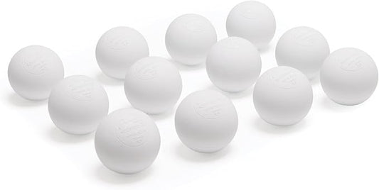 Champion Sports Lacrosse Balls: Official Size Sporting Goods Equipment for Professional, College & Grade School Games, Practices & Recreation - NCAA, NFHS and SEI Certified