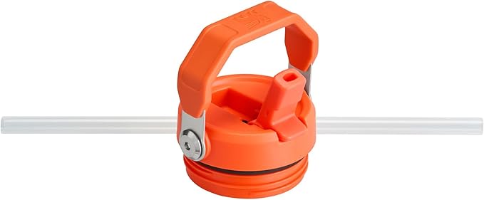 Stanley IceFlow Flip Straw 2.0 Water Bottle 50 OZ | Built-In Straw with Larger Opening | Lightweight & Leak-Resistant | Insulated Stainless Steel | BPA-Free | Tigerlily Plum