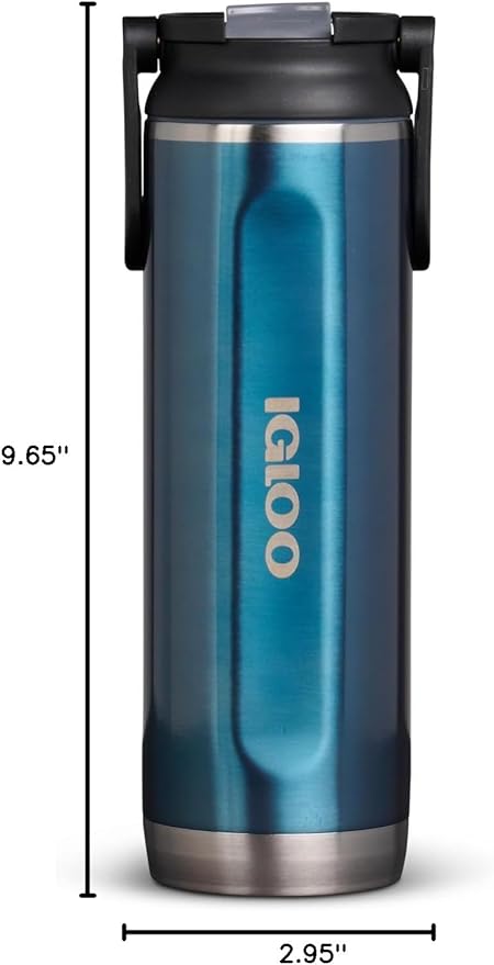Igloo, 20 OZ Stainless Steel, Sport Sipper Bottle