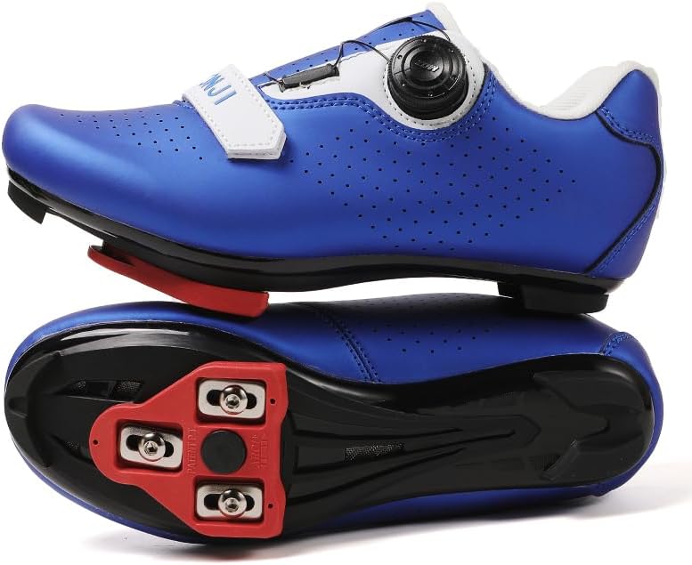 Cycling Shoes, Unisex Delta Cleats Compatible, Indoor Peloton and Outdoor Road Bike Shoes for Men and Women