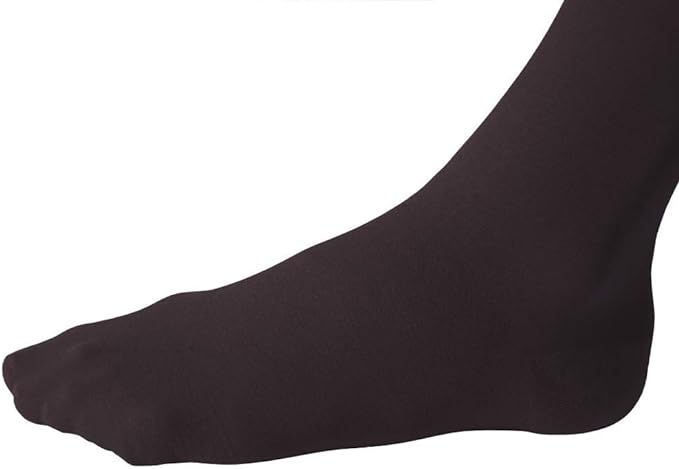 JOBST Relief Knee High Graduated Compression Socks, 15-20 mmHg - Comfortable Unisex Design - Closed Toe, Black, Medium