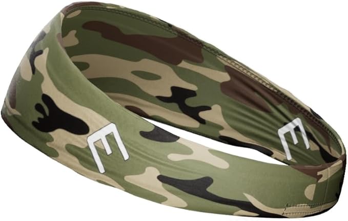 40+ Designs! Unisex Headband/Sweatband. Best for Sports, Fitness, Working Out, Yoga. Tapered Design