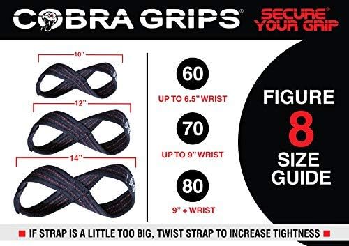 Deadlift Straps Figure 8 Loop Lifting Straps The #1 Choice for Power Lifters weightlifters workout Enthusiasts