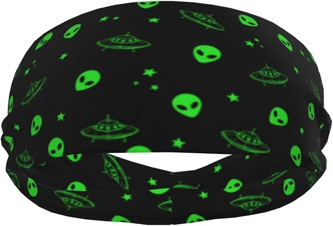 Sports Headband Moisture Wicking Sweatband for Men Women Running Cycling Yoga Fitness Workout