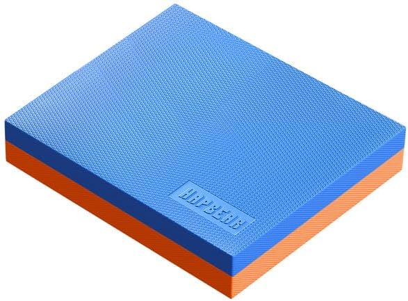HAPBEAR Exercise Balance Pad - 15"x12" Non-Slip Textured Bottom Stability Training Mat - 2.25" Thick Soft Cushioned Foam for Physical Therapy, Core Training & Home Workouts