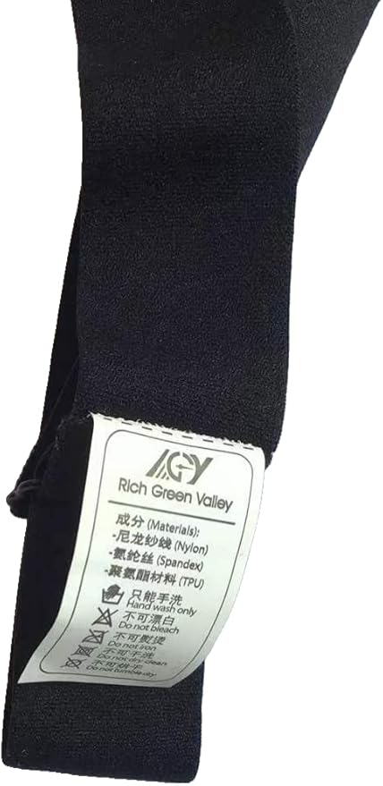 Compatible with Polar H10 H9 H7 H1 Wahoo Tickr Garmin HRM Heart Rate Monitor Chest Strap,Black