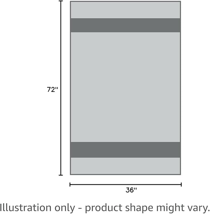 Casa Platino Bath Sheets 4 Pack (36"x 72"), 100% Ring Spun Cotton Bathroom Towels, Soft Absorbent Bath Sheet Sets, Quick Drying Towels - Ultimate Grey