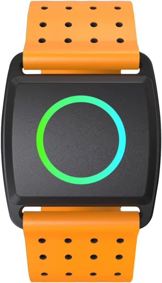 EZON Heart Rate Monitor C022Pro,Bluetooth& ANT+ Heart Rate Monitor Armband with HR Zone LED Indicator,Optical HRM Sensor for Running Cycling Gym,Compatible with Peloton/Wahoo/Polar/Strava