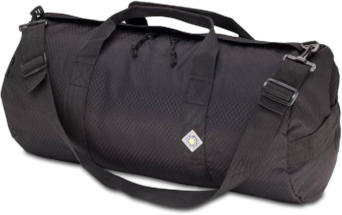 Diamond Ripstop Duffle Bags, Ultra Tough & Tear Resistant, Reinforced Stitching, Weatherproof, Packable Foldable Duffle Bag for Traveling