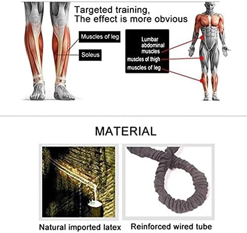 WHITECLOUDZ Vertical Jump Trainer, Professional Leg Strength Resistance Bands for Vertical Jump Training, Premium Jumping Trainer, Volleyball Trainer & Basketball Trainer