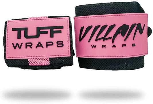 Villain Wrist Wraps for Weightlifting & Powerlifting – Adjustable Support Straps for Men and Women – Ideal for Strength Training, CrossFit, Bodybuilding – Durable Comfort to Eliminate Wrist Pain