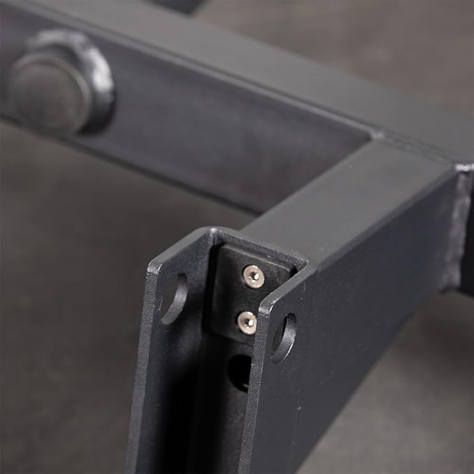 Titan Fitness Y-Dip Bar Fits T-2 Series Power Racks, Rack Mounted Dip Attachment, 550 LB Capacity, Dip Bar Station for Tricep Dips, Bodyweight Training, Calisthenics, Squat Rack