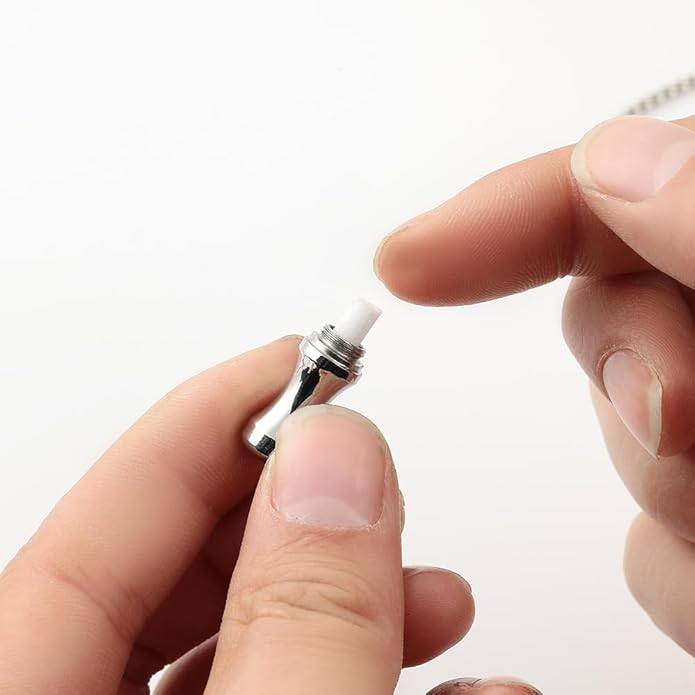 Breathe Free Necklace for Anxiety & Stress Relief, Classic Breathing Tool for Meditation, Mindfulness, and Relaxation – Portable Calm Necklace for Adults, Wellness Gift