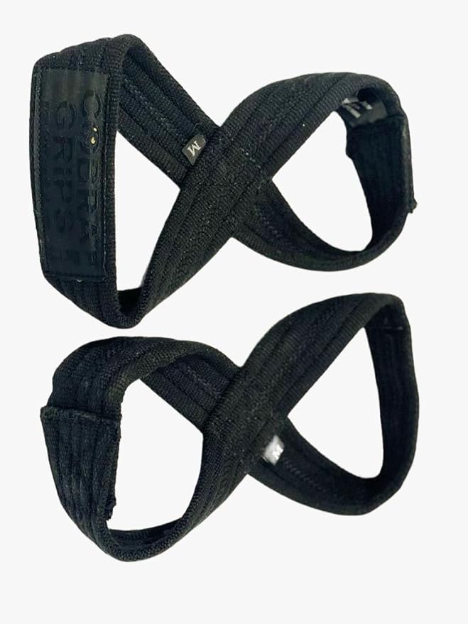 Deadlift Straps Figure 8 Loop Lifting Straps The #1 Choice for Power Lifters weightlifters workout Enthusiasts