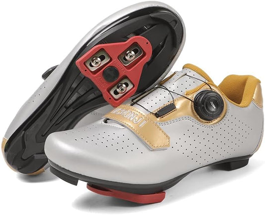 Cycling Shoes, Unisex Delta Cleats Compatible, Indoor Peloton and Outdoor Road Bike Shoes for Men and Women