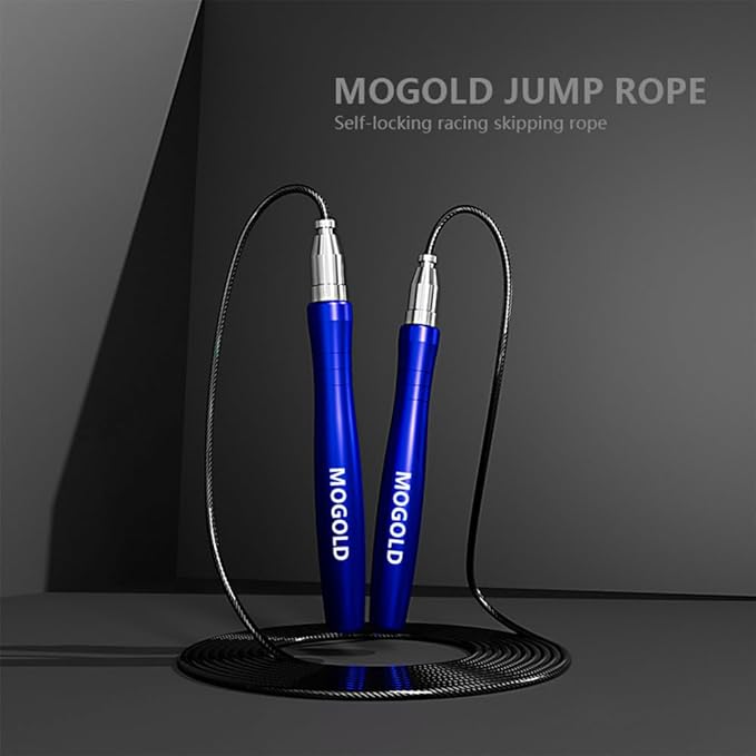 Speed Ropes Jump Rope For Men/Women- Premium Quality Tangle-Free - Self-Locking Screw-Free Design - Speed Ropes for Boxing/Crosffit/Double-Unders - Skipping Rope for Workout & Home Exercises
