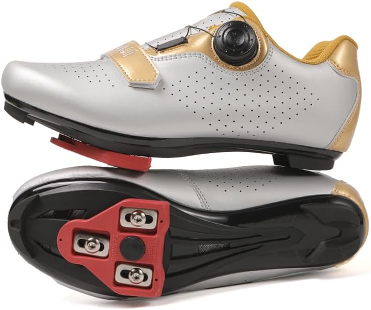 Cycling Shoes, Unisex Delta Cleats Compatible, Indoor Peloton and Outdoor Road Bike Shoes for Men and Women
