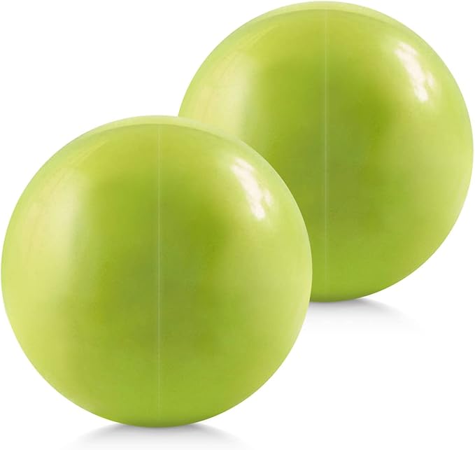 CAPHAUS Soft Weighted Exercise Ball, Weighted Toning Ball, Soft Medicine Balls for Exercise, Yoga, Pilates & Physical Therapy, 6, 8, 10 LB, Option Available in Single, Pair & Set with Rack