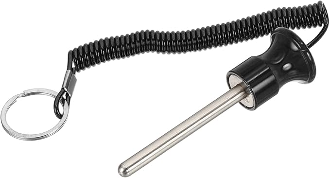 PATIKIL Weight Stack Pin, Magnetic Gym Selector Pin Universal Weight Stack Replacement with Pull Rope for Home Commercial