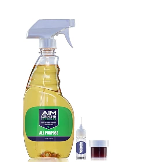 PlanetSafe Exercise Equipment Lubricant, (Medium Bundle) No-Odor Non Toxic, for Versa Climber, Treadmill, Bicycle, Rowing Machine, Ellipticals, Fitness - Oil for Maintenance and Quiet Operation