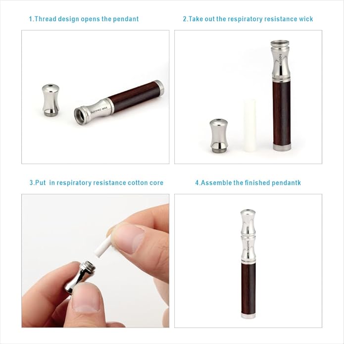 Breathe Free Necklace for Anxiety & Stress Relief, Classic Breathing Tool for Meditation, Mindfulness, and Relaxation – Portable Calm Necklace for Adults, Wellness Gift