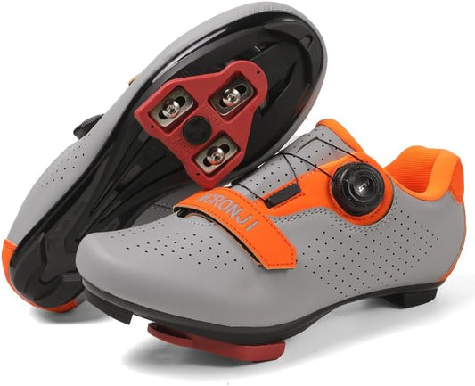 Cycling Shoes, Unisex Delta Cleats Compatible, Indoor Peloton and Outdoor Road Bike Shoes for Men and Women