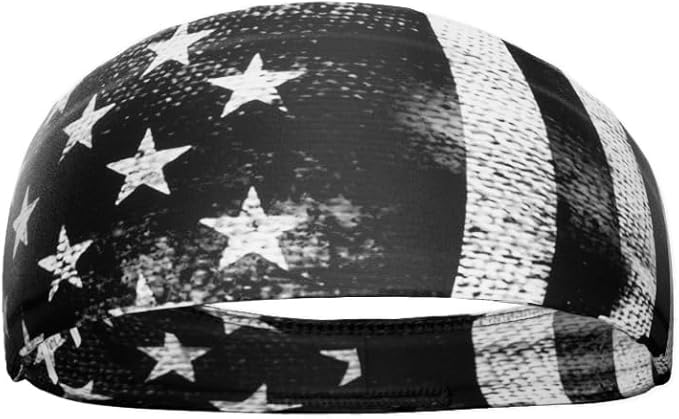 40+ Designs! Unisex Headband/Sweatband. Best for Sports, Fitness, Working Out, Yoga. Tapered Design