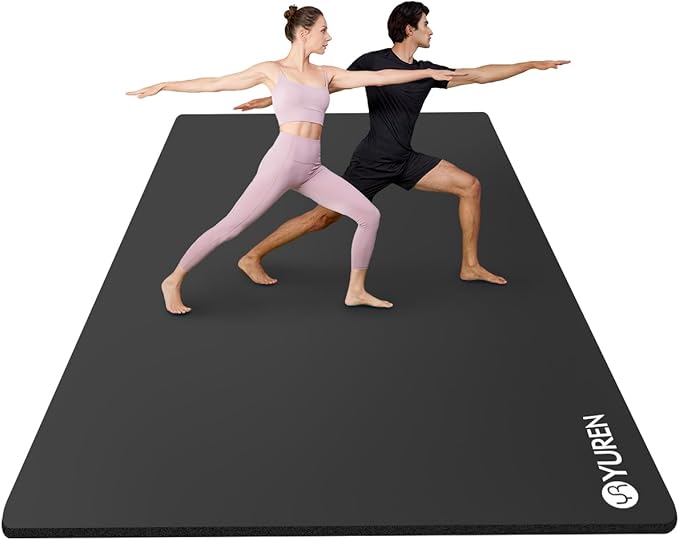 Large Yoga Mat 78"x 51" 20mm/15mm/10mm Thick Workout Mats for Home Gym, Extra Wide Workout for Women Men Gym Flooring Exercises