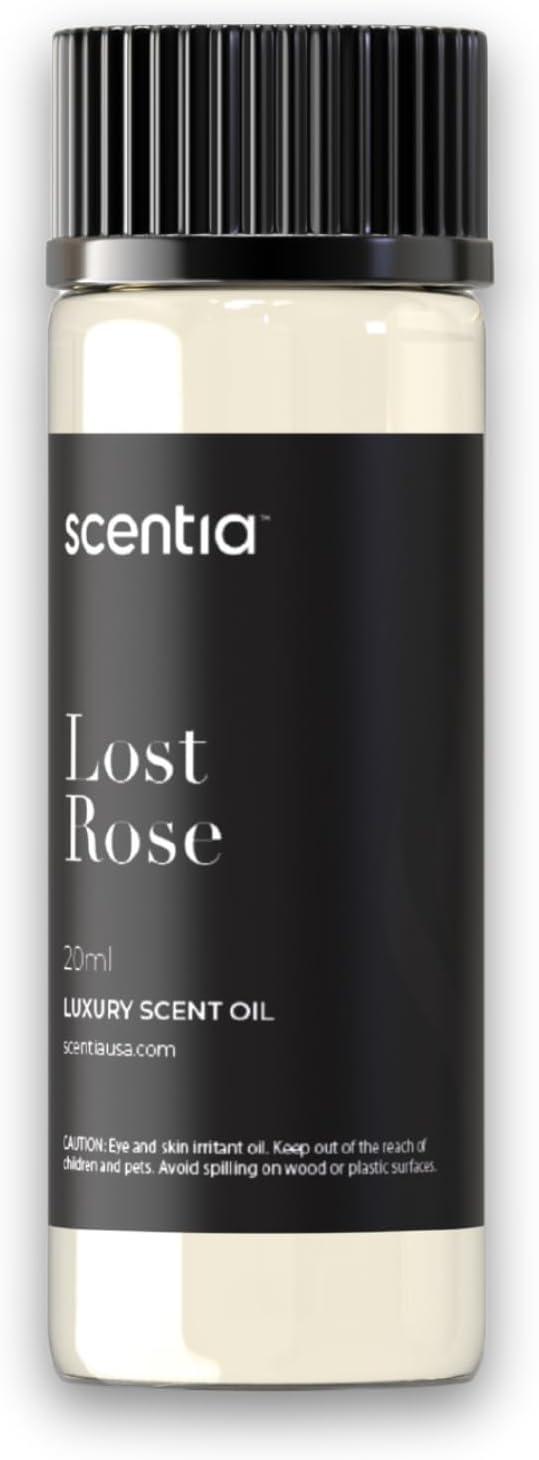 Scentia Hotel Diffuser Oil Inspired by Fairmont Hotel Scent - 20 mL 0.67 fl oz - Fragrance Oil Blend Rose, Oud Wood & Clove Notes for Aromatherapy Diffusers and Humidifiers - Lost Rose