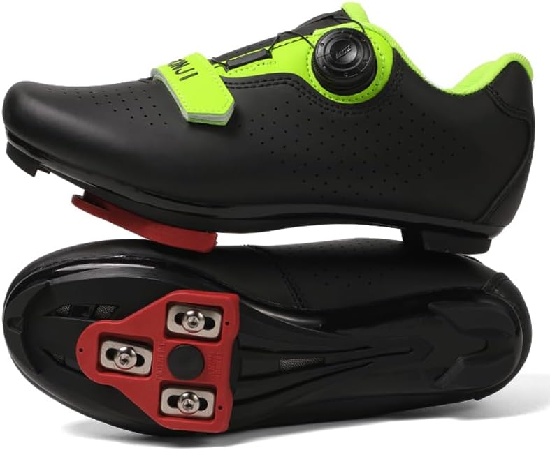 Cycling Shoes, Unisex Delta Cleats Compatible, Indoor Peloton and Outdoor Road Bike Shoes for Men and Women