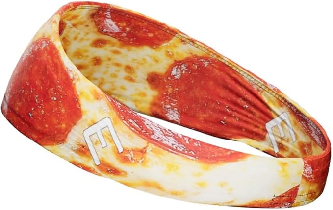 Unisex Headband/Sweatband. Best for Sports, Fitness, Working Out, Yoga. Tapered Design. Reversible.