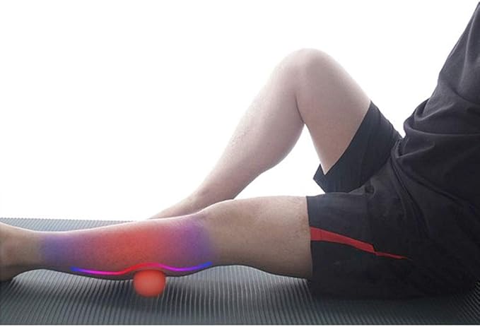 Yoga Massage Ball - Best Trigger Point Ball, Myofascial Release, Yoga Therapeutics, Yin Yoga, Prenatal Massage Ball, Best to Relieve Stress