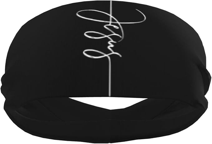 Sports Headband Moisture Wicking Sweatband for Men Women Running Cycling Yoga Fitness Workout